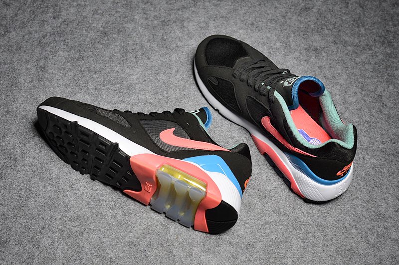 New Nike Air Max 180 Black Orange Blue